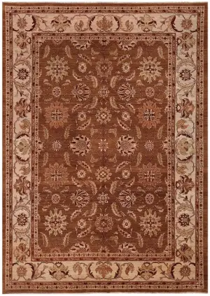 Pakistani-One of a Kind Oushak Soft Autumn - 9' x 12' 3''