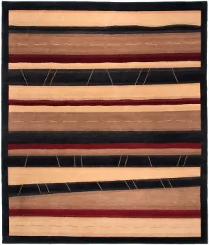 Pakistani-One of a Kind R061 Multi - 8' 2'' x 9' 7''