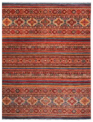 Pakistani-One of a Kind Samarkand Multi - 8' 11'' x 11' 11''