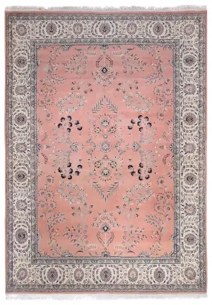 Pakistani-One of a Kind Sarough Ivory - 9' 1'' x 12' 10''