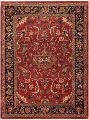 Pakistani-One of a Kind Serapi Red - 9' 1'' x 11' 8''