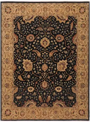 Pakistani-One of a Kind Sultanabad Black - 8' x 10' 2''