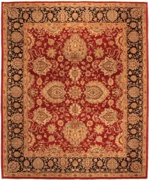Pakistani-One of a Kind Sultanabad Red - 8' 2'' x 9' 11''