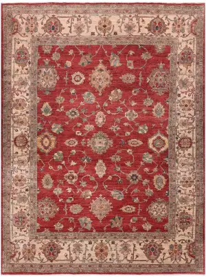 Pakistani-One of a Kind Sultanabad Rust - 8' 2'' x 9' 7''