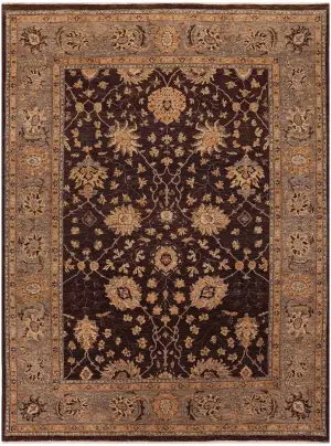 Pakistani-One of a Kind Sultanabad Brown/Tan - 8' 8'' x 11' 11''