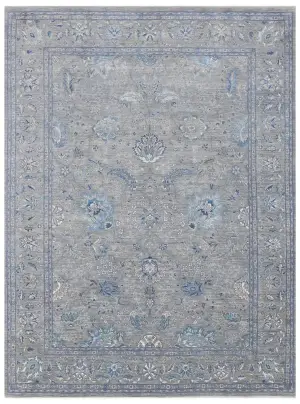 Pakistani-One of a Kind Sultanabad Grey/Blue - 8' 1'' x 12' 2''