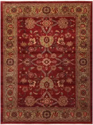 Pakistani-One of a Kind Sultanabad Red - 8' 11'' x 12' 1''