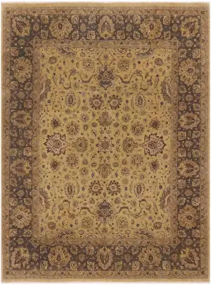 Pakistani-One of a Kind Tabriz Ivory - 8' 3'' x 10' 3''