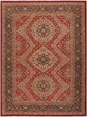Pakistani-One of a Kind Tabriz Rust - 9' 2'' x 12' 2''