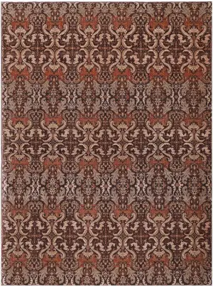 Pakistani-One of a Kind Transitional Brown - 9' 3'' x 12' 5''
