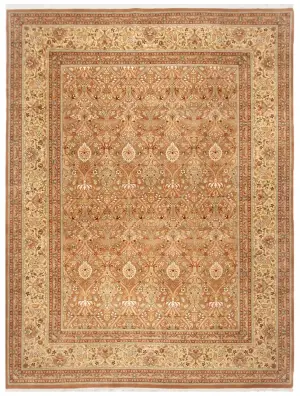 Pakistani-One of a Kind William Morris Gold/Beige - 9' 2'' x 12' 1''
