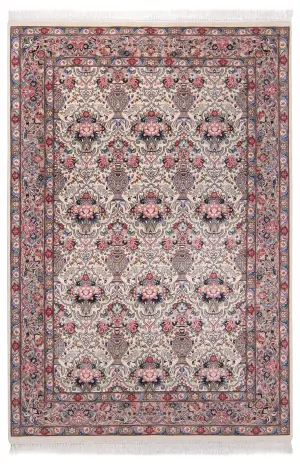 Pakistani-One of a Kind Zelle Sultan Rose - 6' x 9' 2''