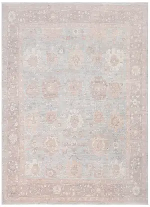 Pakistani Oushak Oushak Light Blue - 10' 2'' x 13' 9''