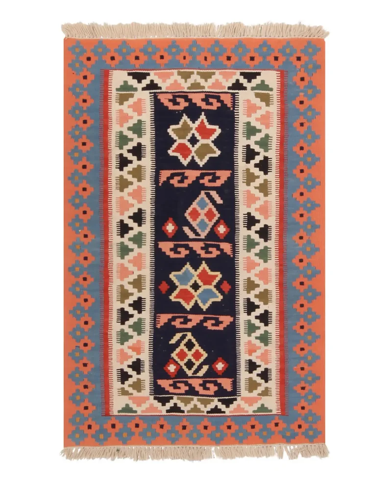 Persian Kilim Kilim Navy/Multi  -  2' 5'' x  4' 