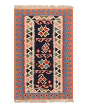 Persian Kilim Kilim Navy/Multi - 2' 5'' x 4'