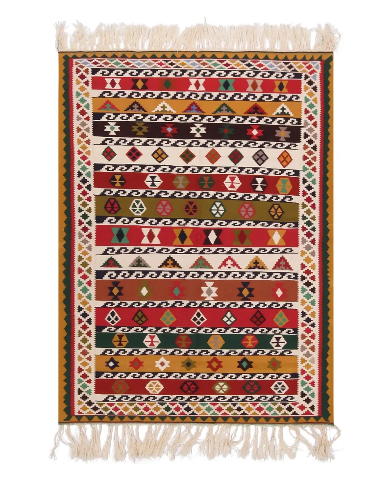 Persian Kilim Kilim Multi Color  -  3' 3'' x  4' 11''