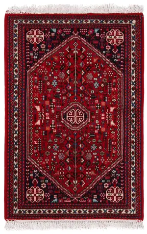 Persian-One of a Kind Abadeh Red - 3' 2'' x 4' 9''