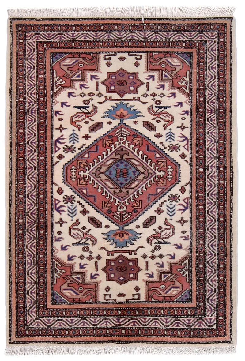 Persian-One of a Kind Ardabil Salmon  -  3' 8'' x  5' 5''