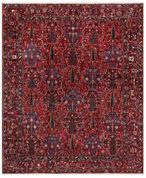 Persian-One of a Kind Bakhtiari Red/Multi - 10' 6'' x 12' 4''