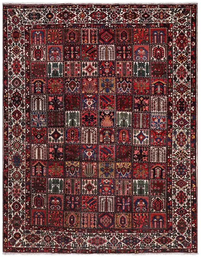 Persian-One of a Kind Bakhtiari Multi  -  12' 7'' x  14' 