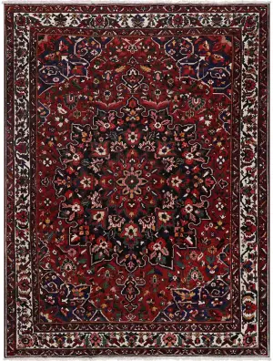 Persian-One of a Kind Bakhtiari Red/Ivory - 11' 8'' x 15' 4''
