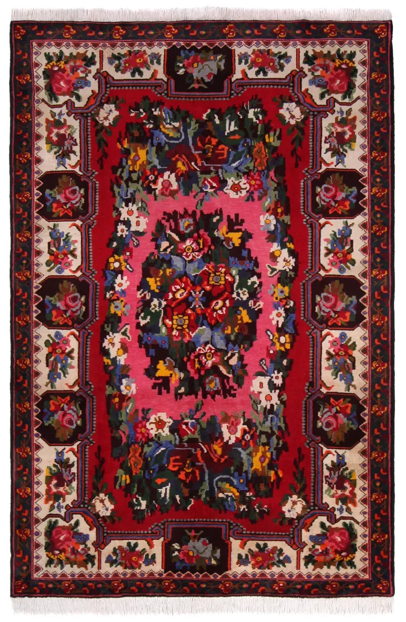 Persian-One of a Kind Bakhtiari Beige  -  5' 6'' x  8' 2''
