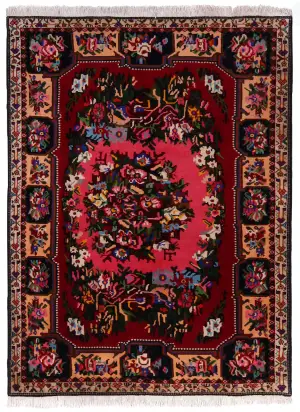 Persian-One of a Kind Bakhtiari Red - 5' 5'' x 8' 2''