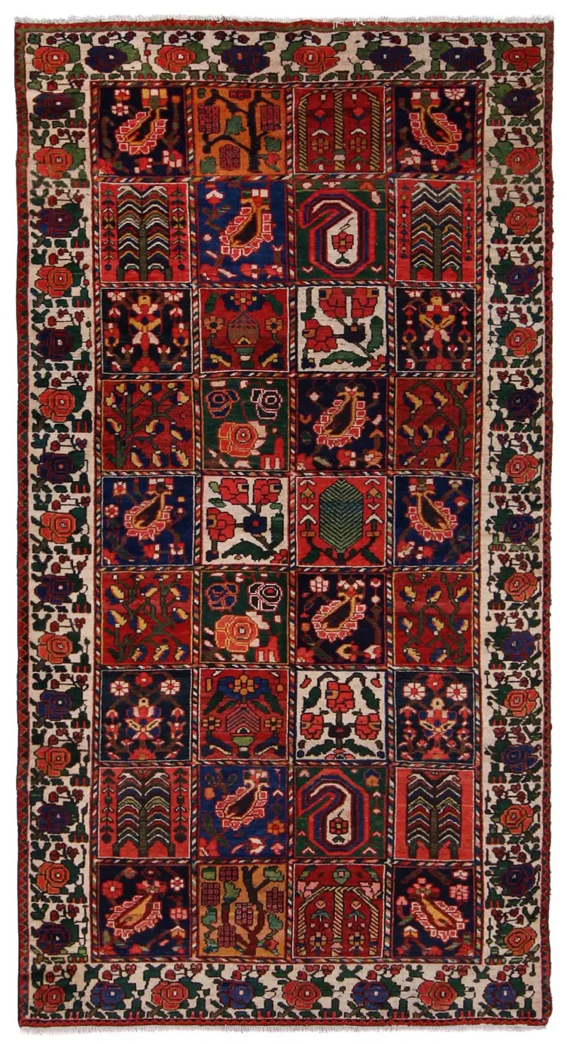 Persian-One of a Kind Bakhtiari Multi  -  5' 3'' x  10' 1''