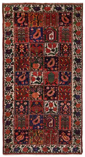 Persian-One of a Kind Bakhtiari Multi - 5' 3'' x 10' 1''