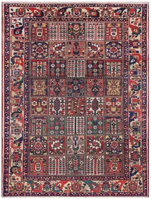 Persian-One of a Kind Bakhtiari Multi - 6' 8'' x 9' 9''