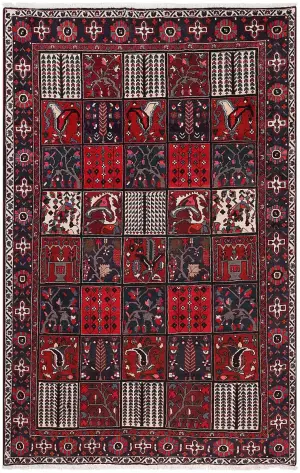 Persian-One of a Kind Bakhtiari Red/Multi - 6' 11'' x 10' 6''