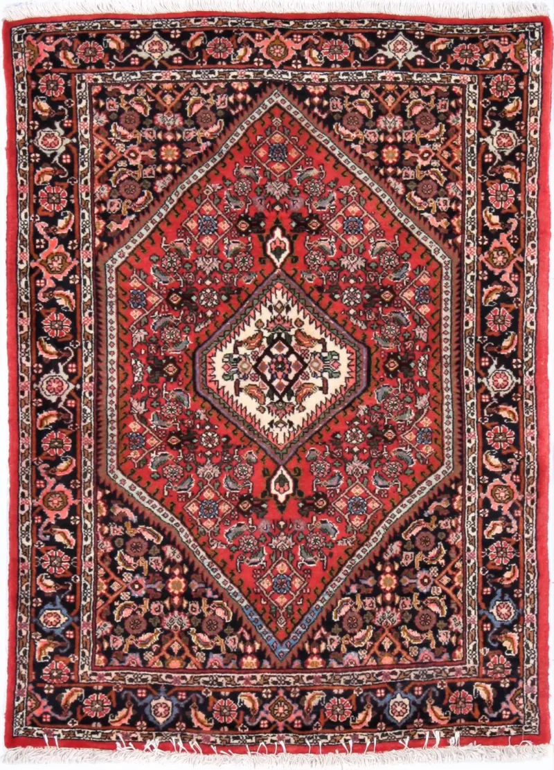 Persian-One of a Kind Bidjar Red  -  3' 4'' x  4' 9''