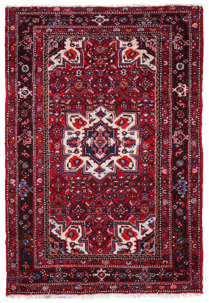 Persian-One of a Kind Bidjar Red  -  4' 9'' x  7' 2''