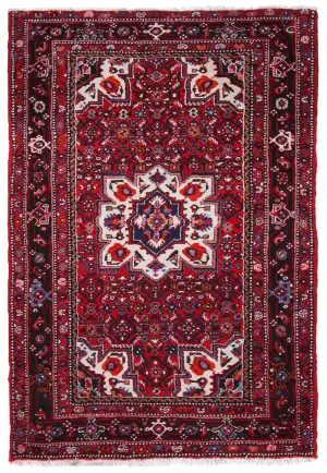 Persian-One of a Kind Bidjar Red - 4' 9'' x 7' 2''