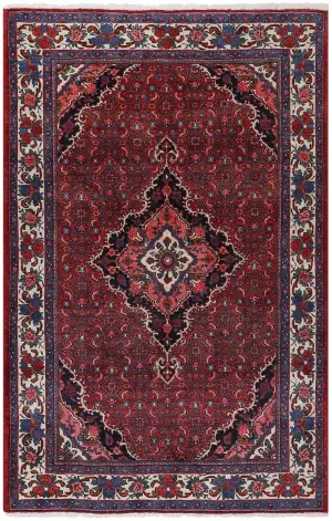 Persian-One of a Kind Gholtogh Red/Ivory - 4' 4'' x 6' 9''