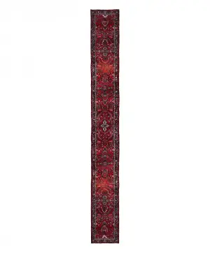 Persian-One of a Kind Hamedan Navy - 2' 6'' x 20' 10''