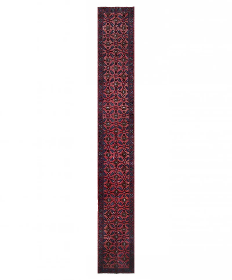 Persian-One of a Kind Hamedan Red  -  2' 8'' x  19' 2''