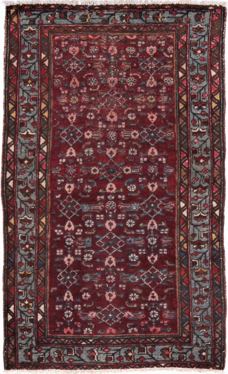 Persian-One of a Kind Hamedan Brown  -  3' 5'' x  5' 8''