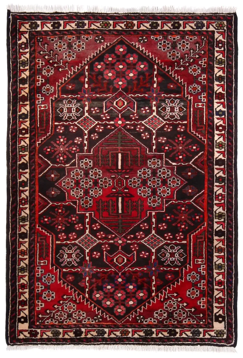 Persian-One of a Kind Hamedan Red  -  3' 4'' x  4' 10''