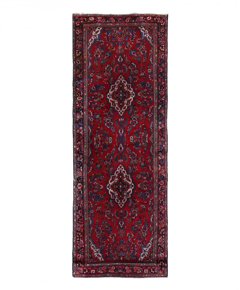 Persian-One of a Kind Hamedan Navy  -  4' 8'' x  12' 8''