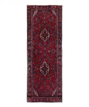 Persian-One of a Kind Hamedan Navy - 4' 8'' x 12' 8''