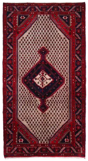 Persian-One of a Kind Hamedan Red - 4' 5'' x 8' 9''