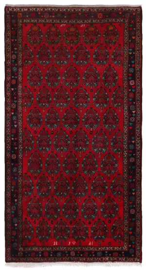 Persian-One of a Kind Hamedan Red - 5' x 9' 6''
