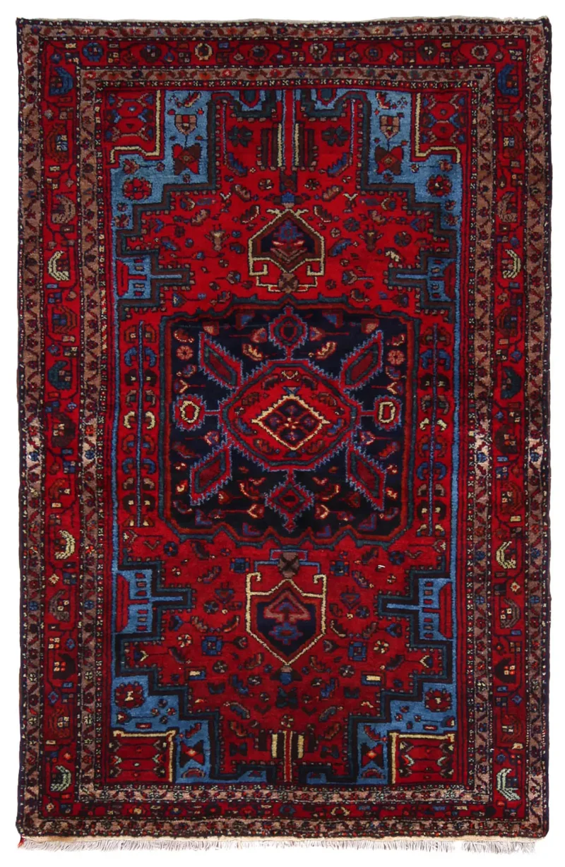 Persian-One of a Kind Hamedan Red  -  4' 3'' x  6' 9''