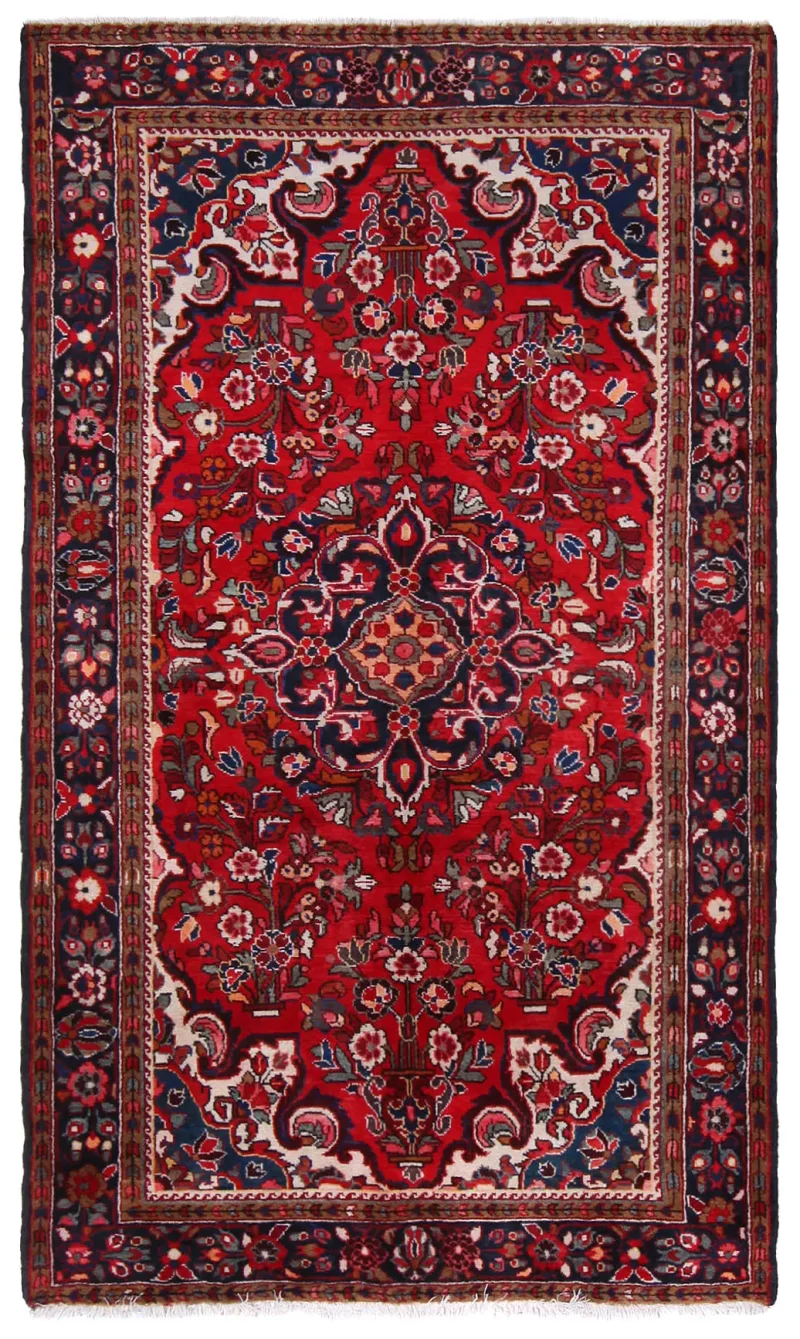 Persian-One of a Kind Hamedan Navy  -  5' 4'' x  8' 5''