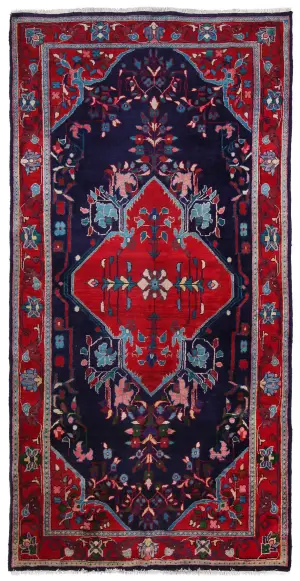 Persian-One of a Kind Hamedan Red - 5' 2'' x 10' 2''