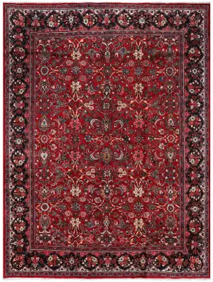 Persian-One of a Kind Mahal Red/Black - 10' 7'' x 13' 10''