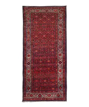 Persian-One of a Kind Malayer Rust - 4' 6'' x 10' 3''