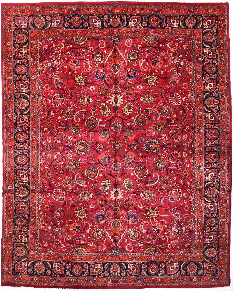 Persian-One of a Kind Mashad Red  -  9' 9'' x  12' 7''