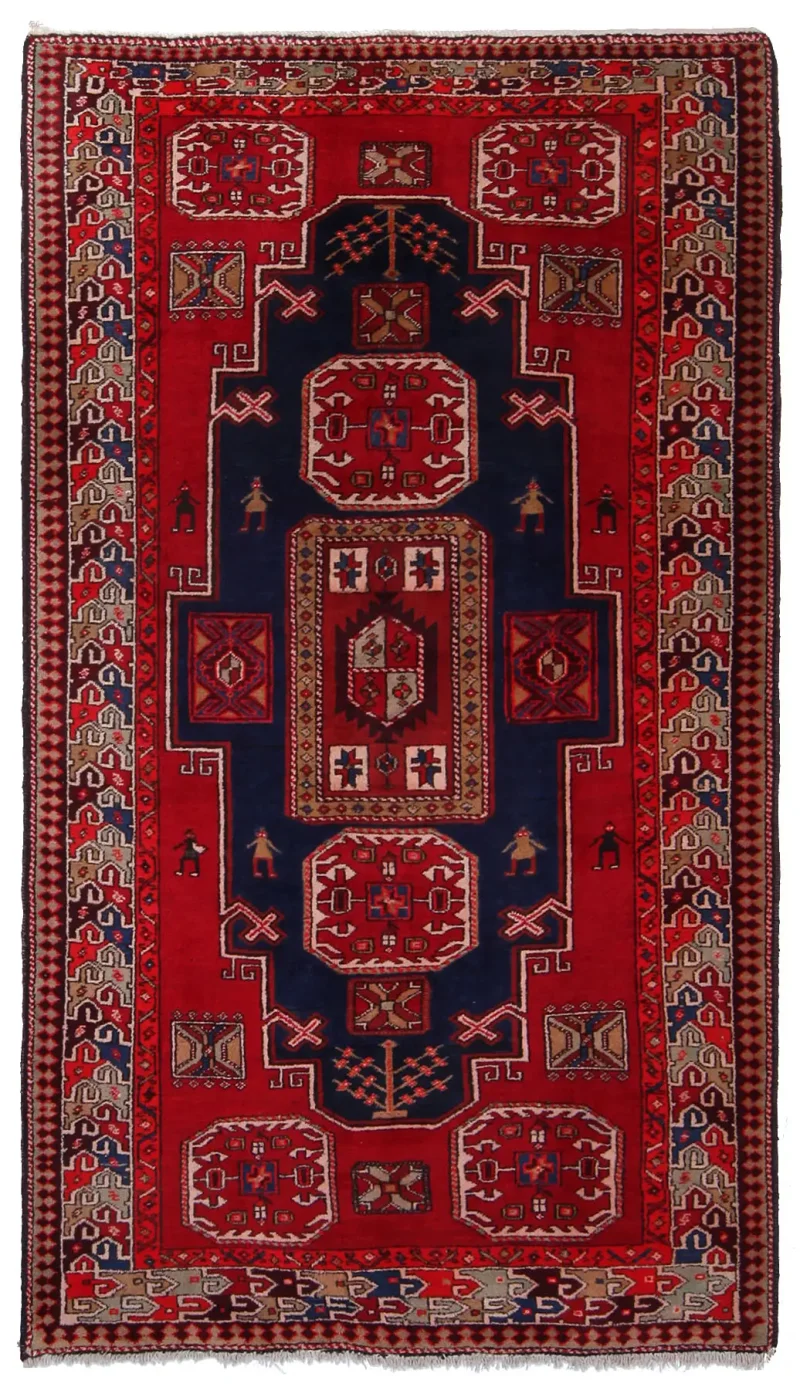 Persian-One of a Kind Meshkin Red  -  4' 9'' x  8' 4''